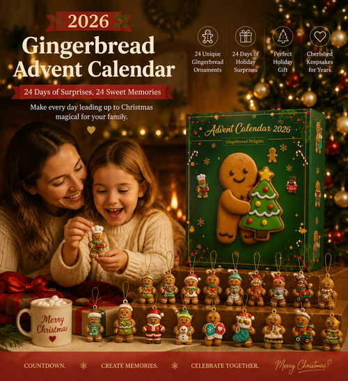 🎄2026 Gingerbread AdventCalendar