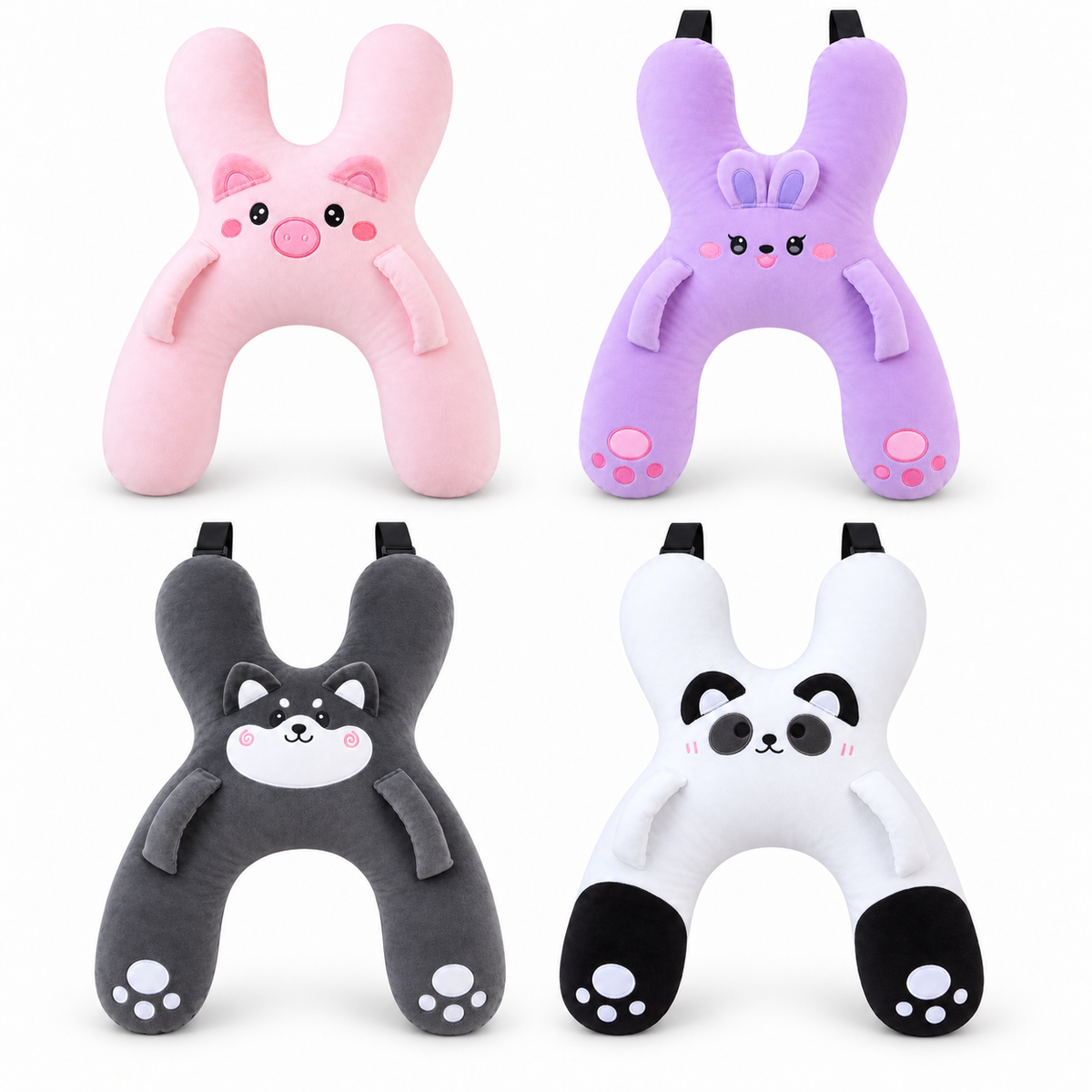🚗💤 Kids Car Travel Pillow | Cute Animal Neck Support Pillow