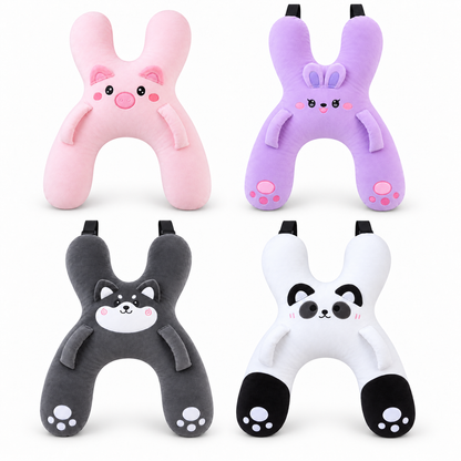 🚗💤 Kids Car Travel Pillow | Cute Animal Neck Support Pillow