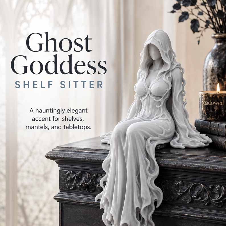 👻Ghost Goddess Shelf Sitter