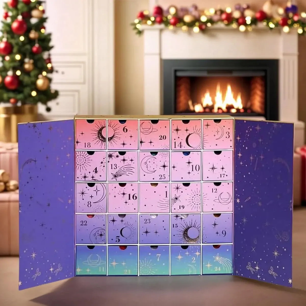 🧶Crochet Yarn Advent Calendar Box  2026🎉– 24 days featuring yarn, crochet tools, patterns, and creative surprises.