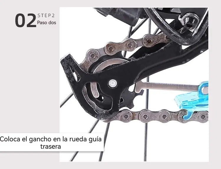 🚲 Portable Bicycle Chain Cleaner | 360° All-Round Bike Chain Cleaning Tool