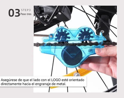 🚲 Portable Bicycle Chain Cleaner | 360° All-Round Bike Chain Cleaning Tool