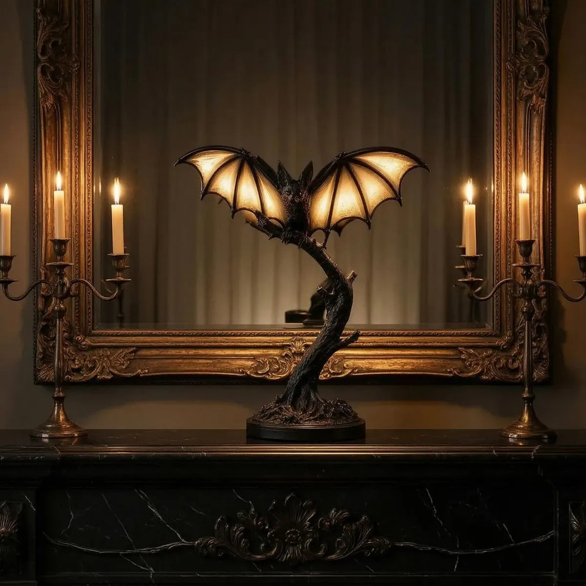 🦇 Glowing Bat Desk Lamp