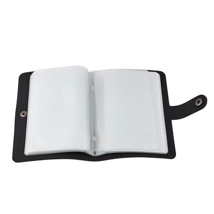 ✈️Gold-Stamped Leather Passport Holder with Airplane Clasp