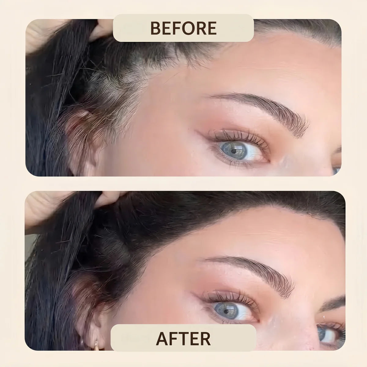 ✨ Hairline & Parting Touch-Up Powder | Quickly Conceal Roots in 10 Seconds