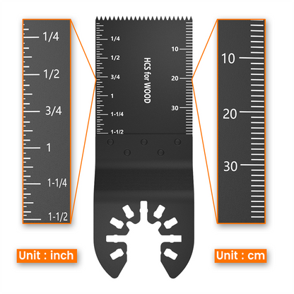 🪚Universal Oscillating Multi‑Tool Saw Blades（2pc）