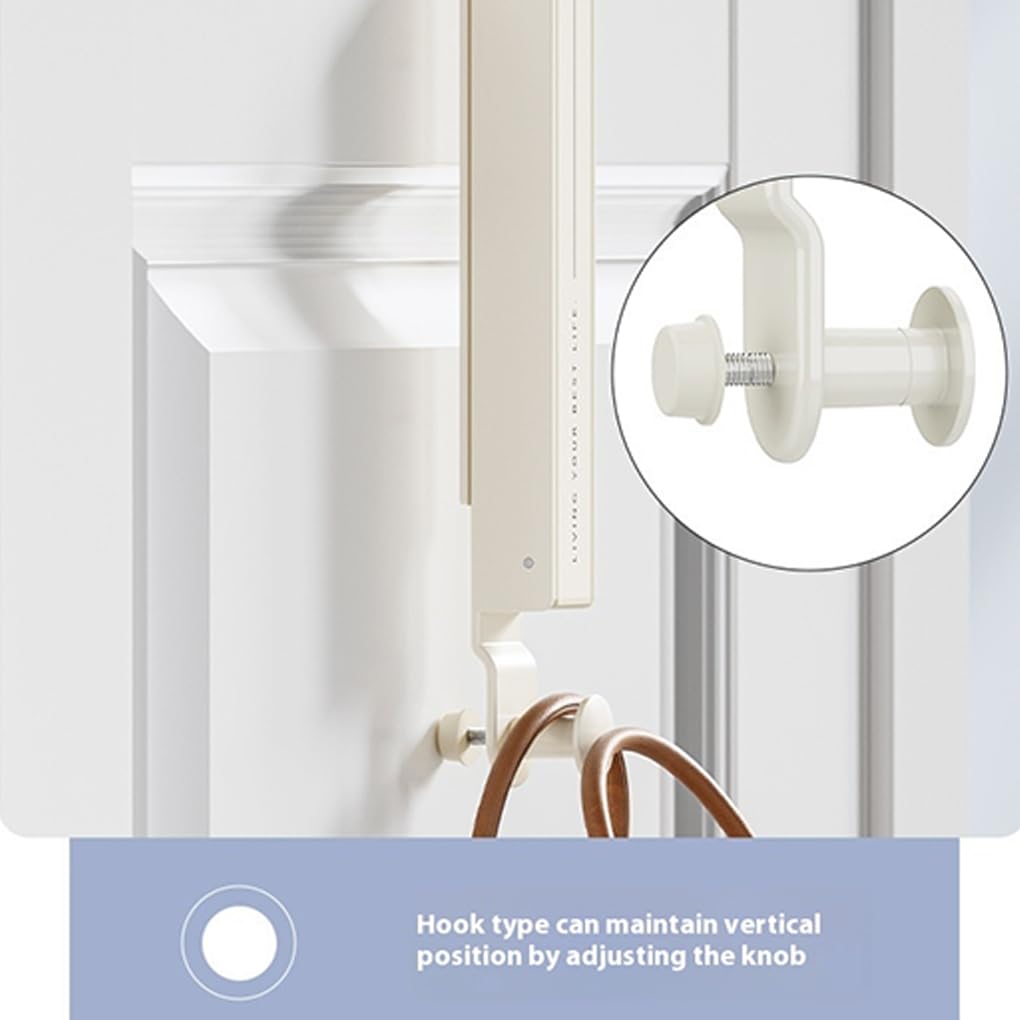 🚪 Foldable Over-the-Door Clothes Rack