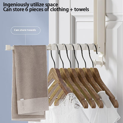 🚪 Foldable Over-the-Door Clothes Rack