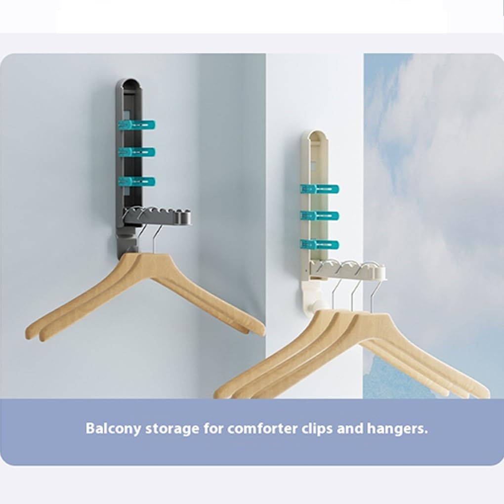 🚪 Foldable Over-the-Door Clothes Rack