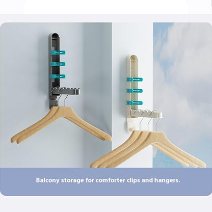 🚪 Foldable Over-the-Door Clothes Rack