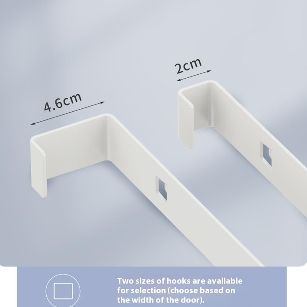 🚪 Foldable Over-the-Door Clothes Rack