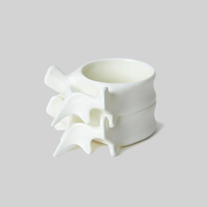 🦴 Spine Vertebra Ceramic Mug | Unique Anatomy Coffee Cup