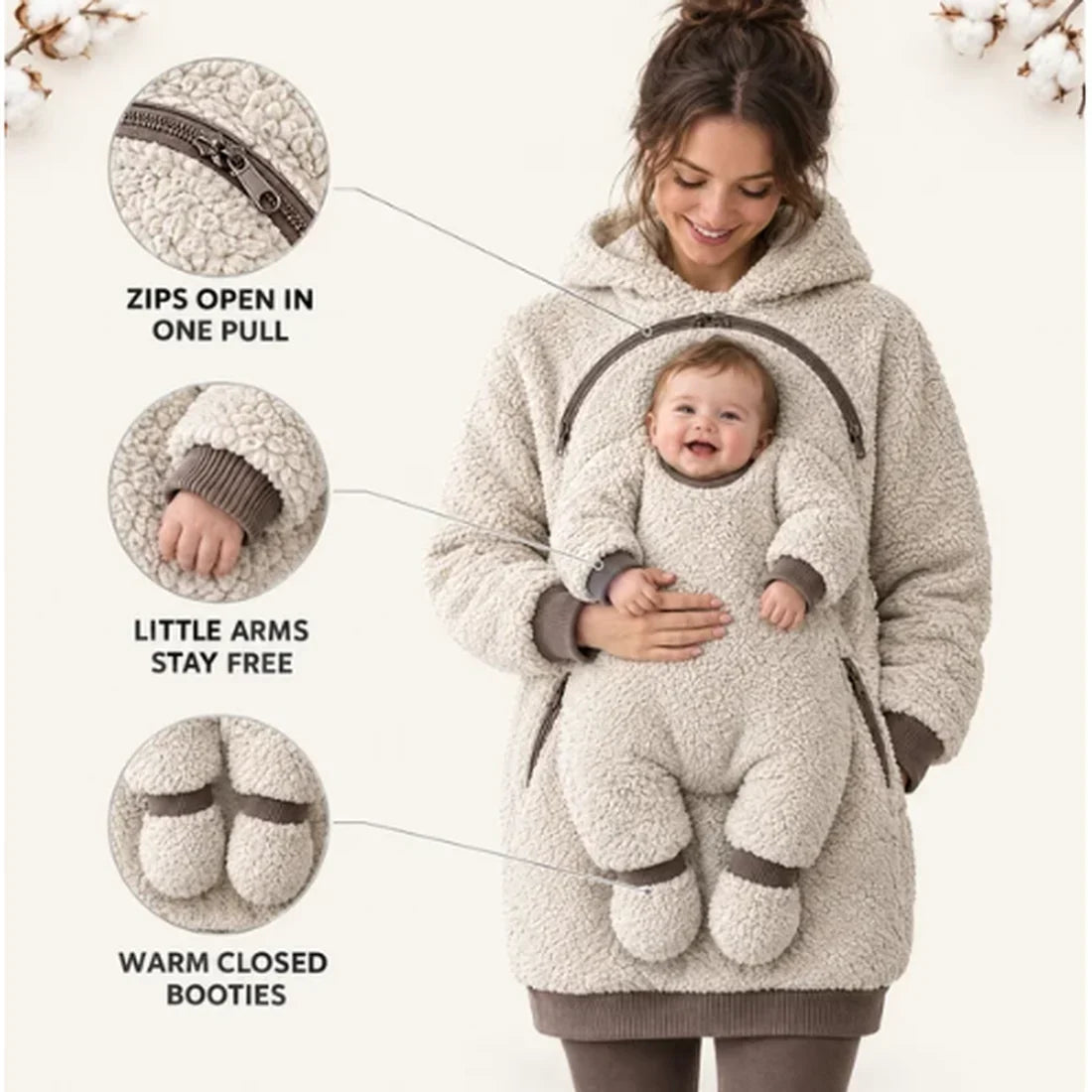 💝Snug Hoodie – Premium Oversized Plush Hoodie | Ultimate Warmth & Cloud-Like Comfort for Home & Lounging