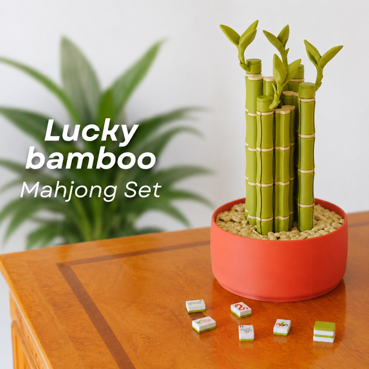 Lucky Bamboo Mahjong Set