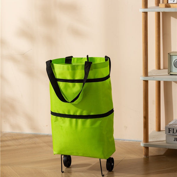 2-in-1 Foldable Shopping Cart