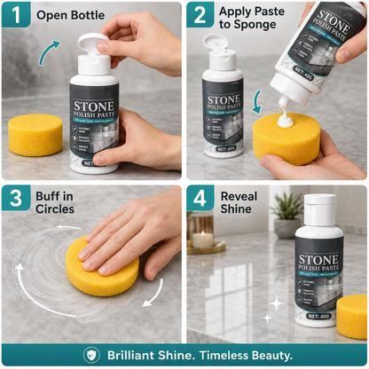 🌟2PCS-Stone Polish Paste | Restore glossy shine for your stone surfaces ✨
