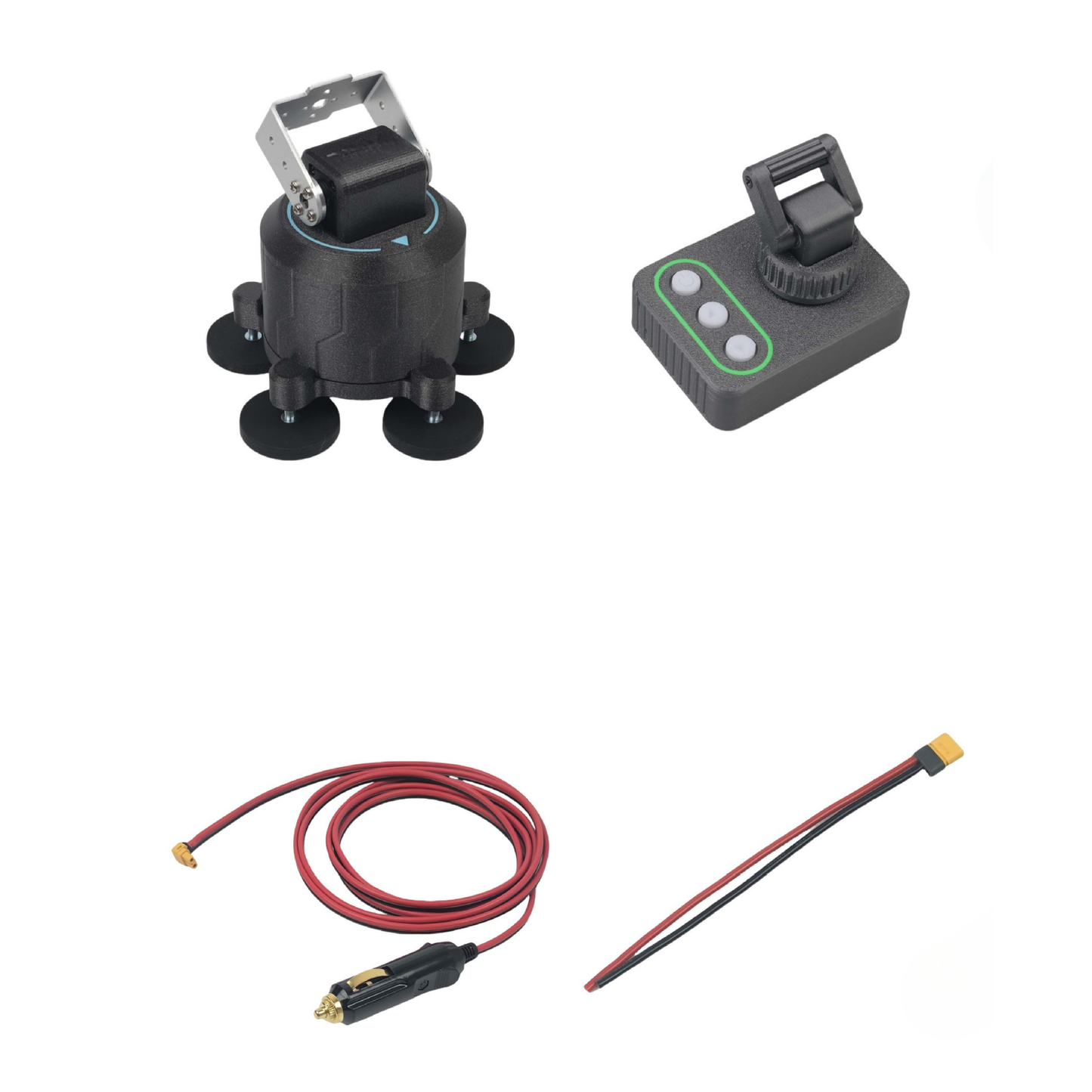 Heavy-Duty Magnetic Remote LED Work Light | Off-Road, Camping & Construction Portable Flood Light