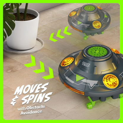 🛸 UFO Moving Bubble Machine