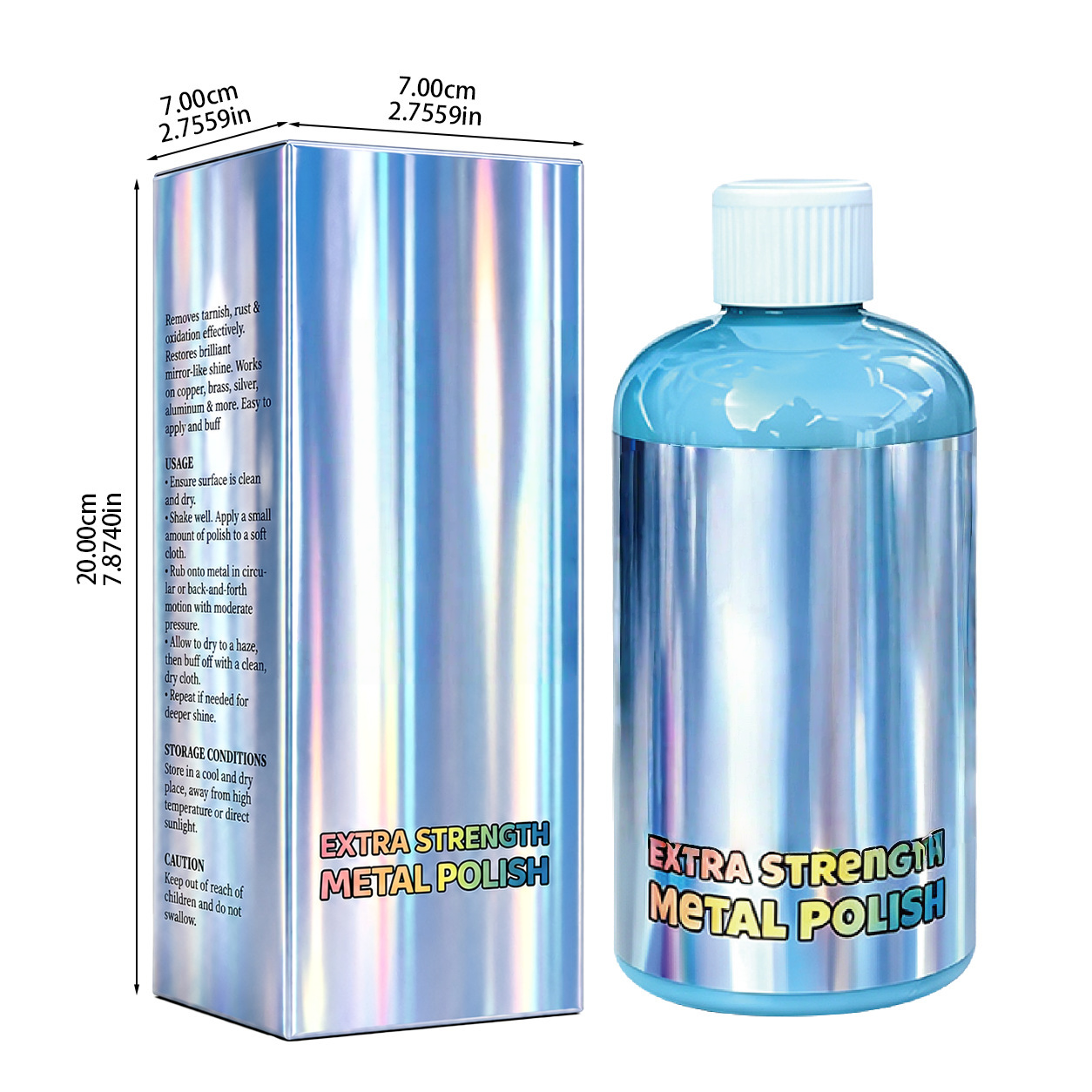 🌟Extra Strength Metal Polish | Heavy-Duty Multi-Metal Restorer