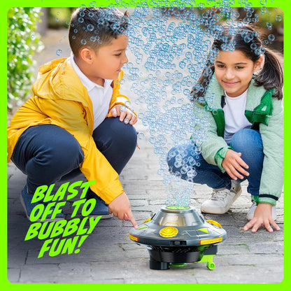 🛸 UFO Moving Bubble Machine