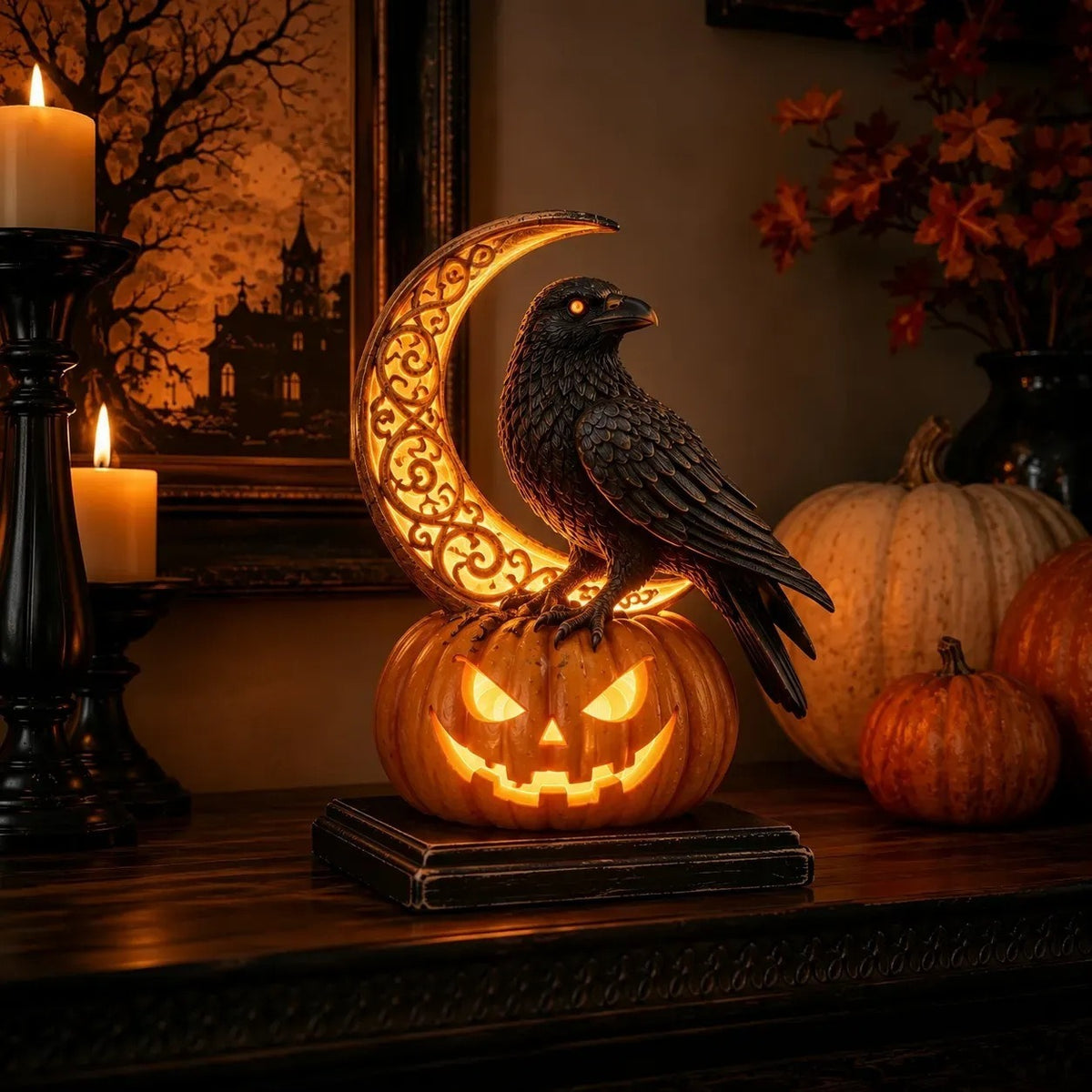🎃 Halloween Pumpkin LED Tabletop Decoration