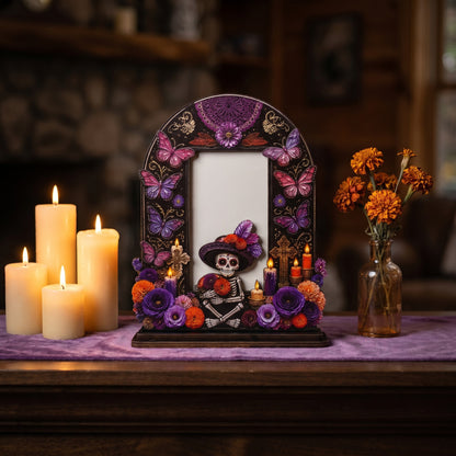 🔥Day of the Dead Commemorative Photo Frame