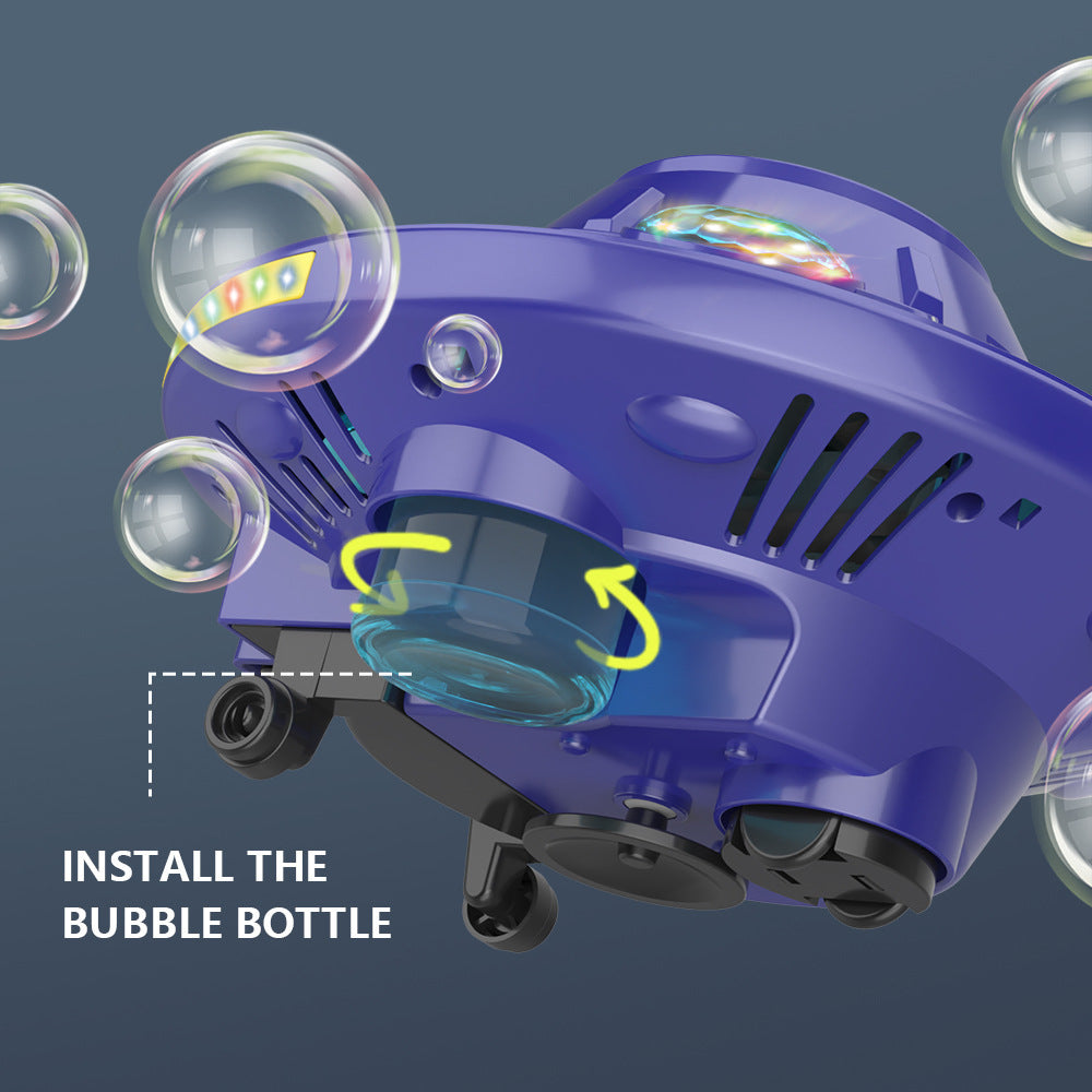 🛸 UFO Moving Bubble Machine