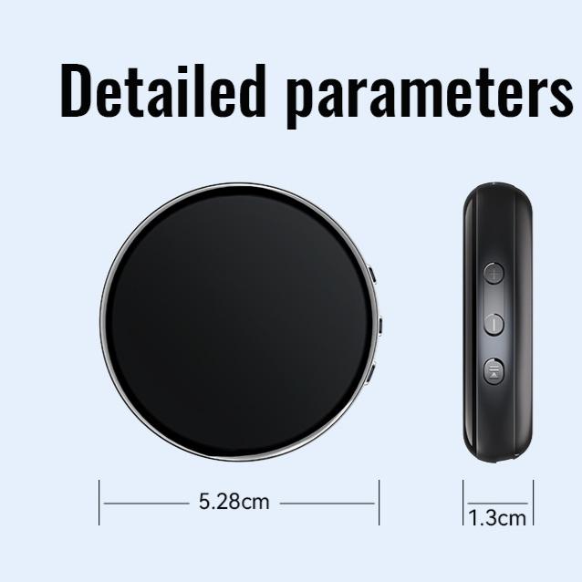 🎙 AI Smart Magnetic Bluetooth Voice Recorder | Real-Time Transcription & 60-Language Translation