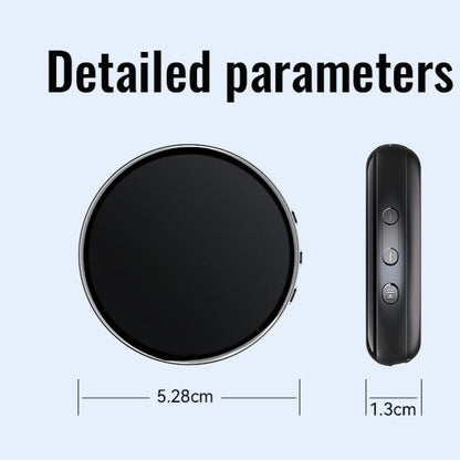 🎙 AI Smart Magnetic Bluetooth Voice Recorder | Real-Time Transcription & 60-Language Translation