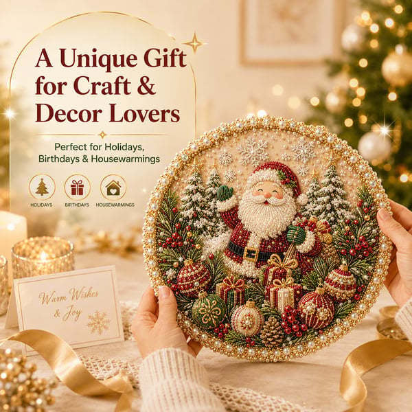 ✨ Four Seasons & Holiday Pearl Art Hanging Wreath Kit