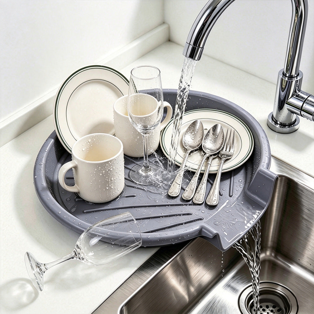 💧3-Piece Collapsible Colander Set - Space Saving Strainers with Draining Base