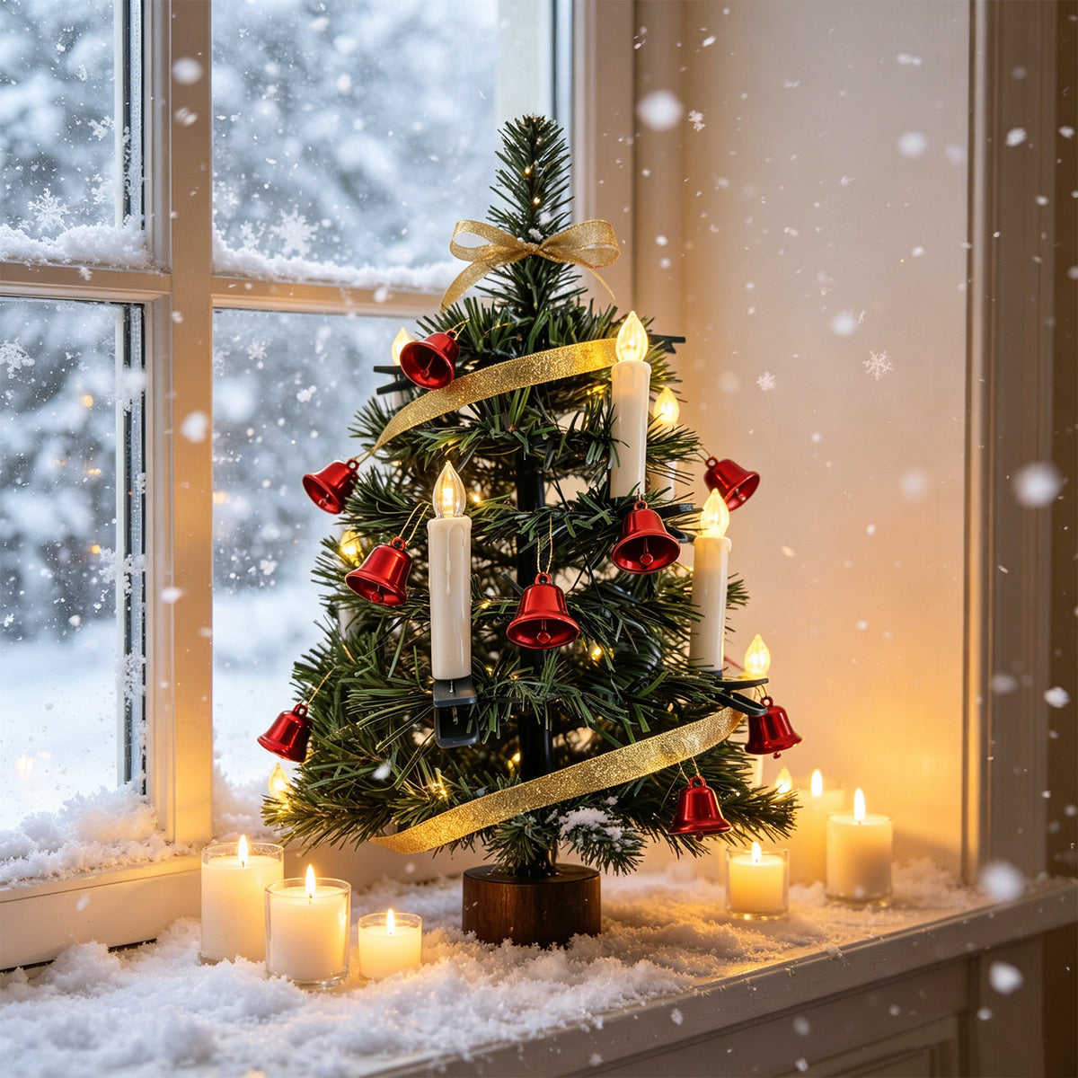 🔥Last Day 50% OFF-🕯️🎄 Flameless Christmas Candle Clip Lights