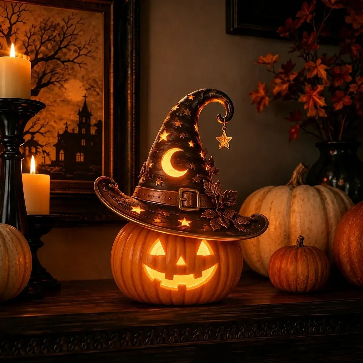 🎃 Halloween Pumpkin LED Tabletop Decoration