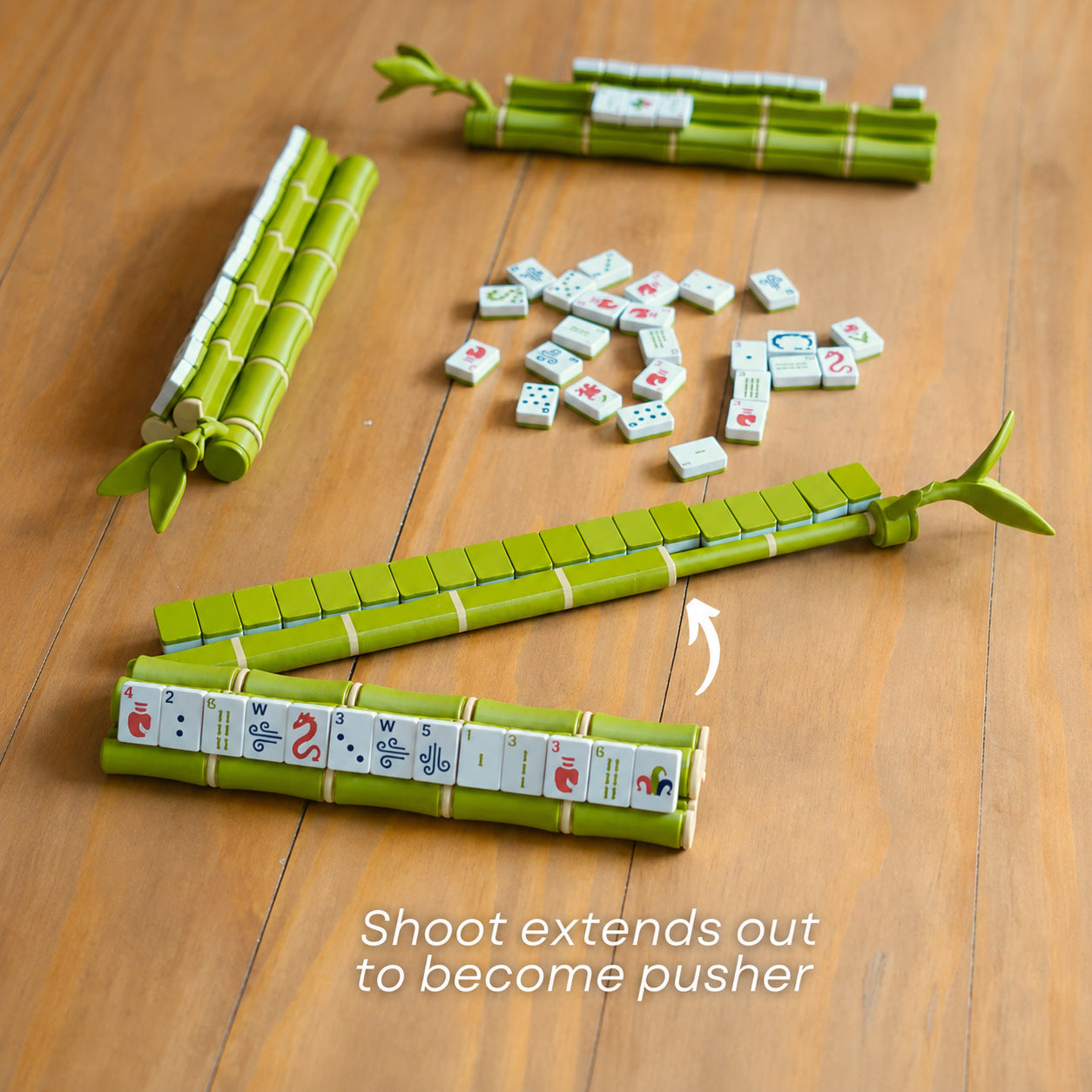 Lucky Bamboo Mahjong Set