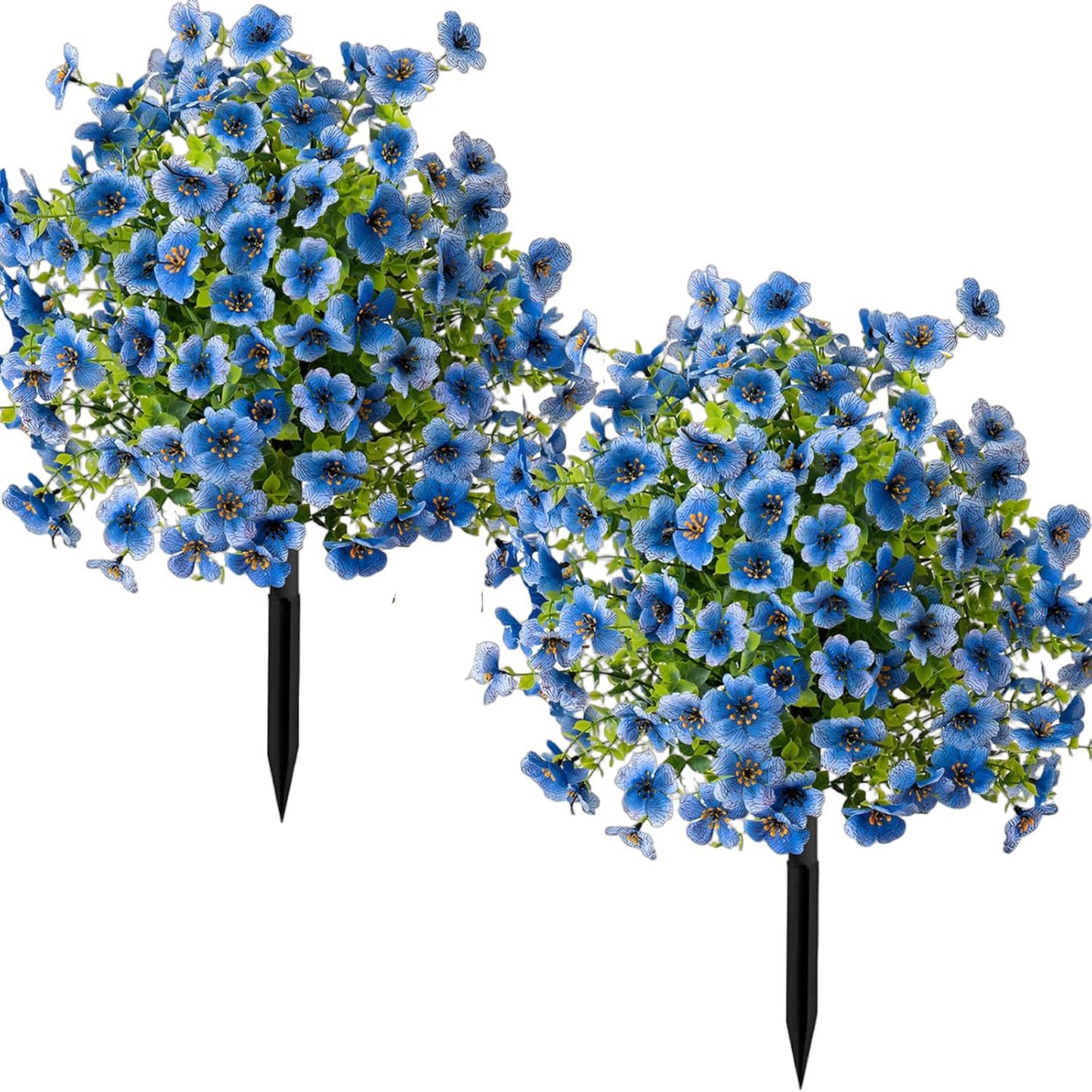 Artificial Outdoor Fake Flowers with Ground Stake