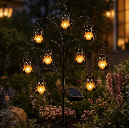 🎃Halloween Solar Tree Stump Light