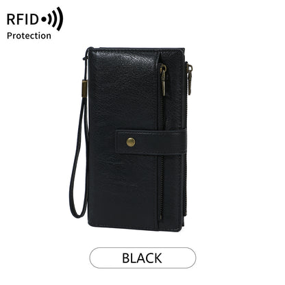 🛡️ Women's RFID Blocking Trifold Wallet-Keep your cards safe