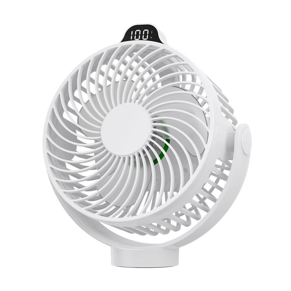 🧲 Multi-Function Magnetic Rechargeable Mini Fan with Night Light & Remote Control