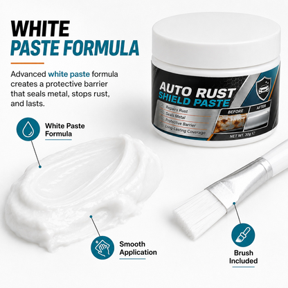 🚗🛡️Car Metal Rust Repair Paste（2PCS）‑ Auto Rust Shield Anti‑Corrosion Restoration Cream, Long‑Lasting Protective Barrier for Car Metal Surfaces