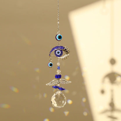 😈👁️Bohemian Style Crystal Light Catcher Decor