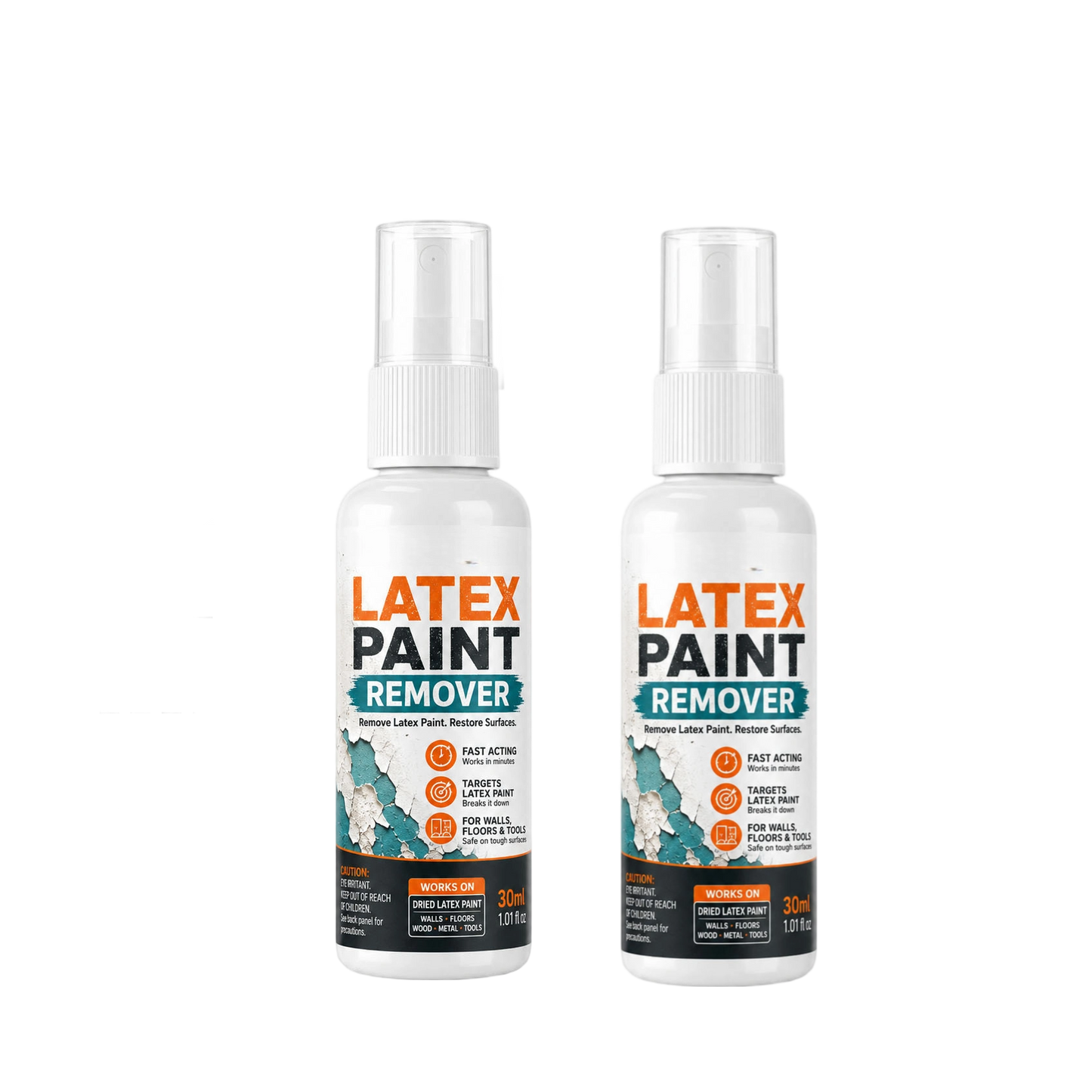 2-Pack Multi-Surface Latex Paint Remover Spray