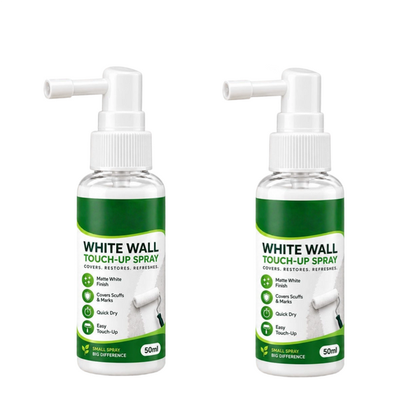✨White Wall Repair Spray – Suitable for household wall stains, scratches, and small nail holes.
