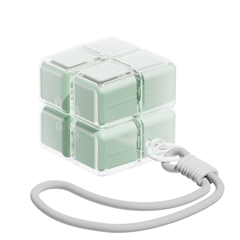 💊8-Compartment Rotating Cube Pill Organizer