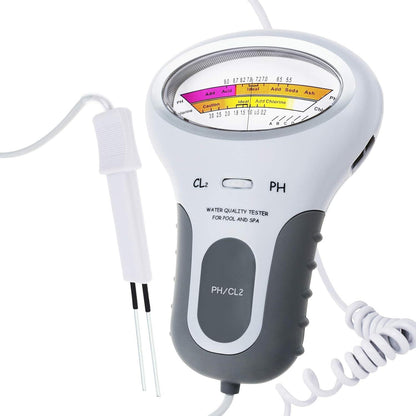 💧🔬 Pool & Spa PH Chlorine Water Quality Tester|Accurately measure the pH and chlorine levels in your swimming pool—simple, fast, and reliable🏊
