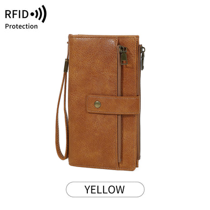 🛡️ Women's RFID Blocking Trifold Wallet-Keep your cards safe