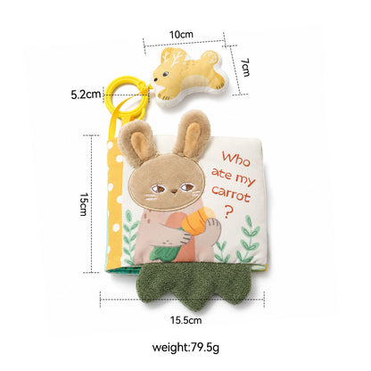 🌿Sensory Peekaboo Fabric Book for Infants