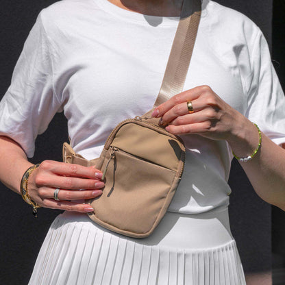 🛡️Anti‑Theft RFID Blocking Sling Bag | Lightweight Crossbody Travel Pack
