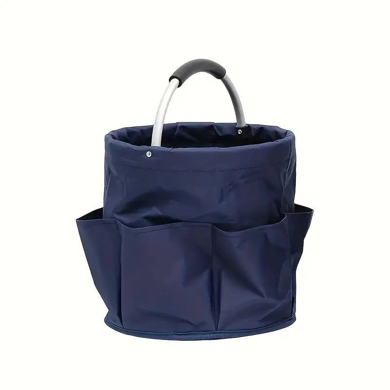 Fold‑able Garden Tool Storage Bucket Bag-All‑purpose Portable Organizer For Outdoor Daily‑use