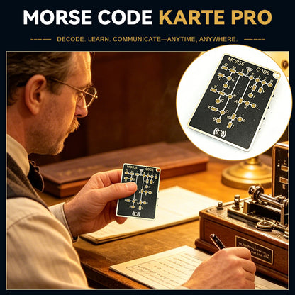 Morse Code Trainer Card